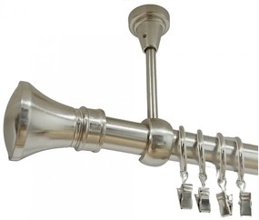 Galerie simpla tavan LUXOR - 25mm - INOX (Alege marime: 400 cm)