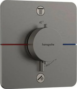 Baterie dus termostatata incastrata crom periat Hansgrohe ShowerSelect Comfort Q  2 functii EN1717