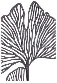 Statuetă din metal (înălțime 48 cm) Leaf – Light &amp; Living