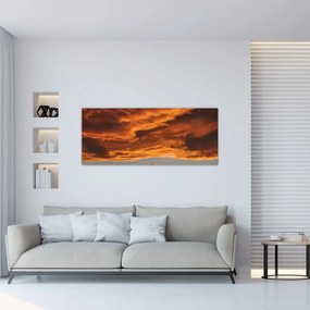 Tablou cu nori (120x50 cm), în 40 de alte dimensiuni noi