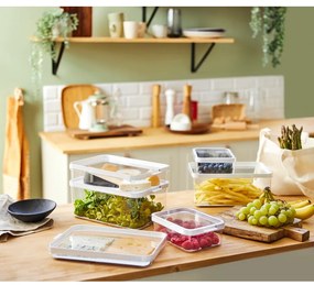 Organizator de frigider din plastic Cauma – Rotho