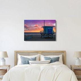 Tablou de pe plaja Santa Monica (90x60 cm)