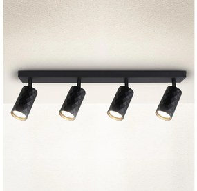 Brilagi - Spot orientabil SELE DIAMANT 4xGU10/30W/230V negru