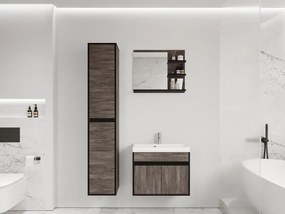Mobilier baie Garmana (bodega + Negru grafit) . 1103929
