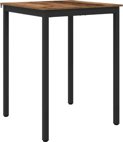 vidaXL Masă Bar în Picioare Lemn compozit