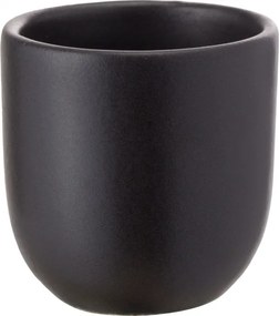 SET 2 PAHARE CAFEA VULCANO NEGRU CARBON MAT (1 PAHAR 250ML, 1 PAHAR 75ML)