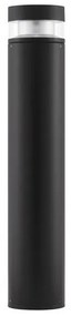 Stalp LED mediu pentru exterior design modern IP54 Tala negru H-70cm