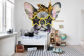 Tapet French Bulldog, Rebel Walls