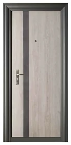 Usa metalica de exterior cu izolatie si vizor Novo Doors NDFC7008 , 2 yale,tabla 0,7 mm, balamale si clanta incluse, toc de 7 centimetri, pentru casa