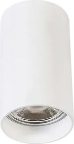 Set de 4 spoturi moderne albe montate la suprafață 5,5 cm GU10 50 mm - Tuba