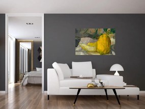 Tablou - French 19th Century, Melon and Lemon, reproducere (90x60 cm)