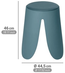 Scaun petrol stivuibil din plastic Comiso – Wenko