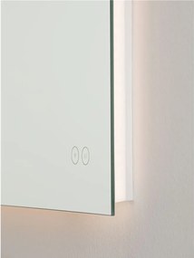 Oglinda cu iluminat LED pentru baie IP44 ALDA 50x70cm
