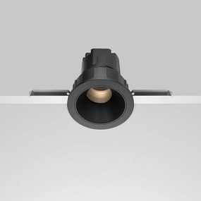 Spot LED incastrabil design tehnic Wise negru