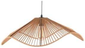 Lustră aurie cu abajur din sfoară din hârtie ø 62 cm Sombra – Leitmotiv