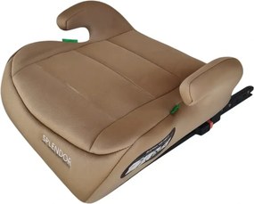 Inaltator auto cu ISOFIX NOVOKIDS Splend'or Edition HF-06, R129 i-Size, 125-150 cm, 15-36 kg, Crem Bej