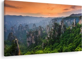 Tablou - Parcul forestier național Zhangjiajie (90x60 cm)