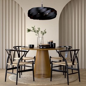 Pendul design modern Vento negru