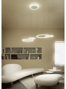 Redo 01-2608 - Lustra LED reglabilă suspendată pe cablu SIGUA, 114W, 230V, CRI 90, alb