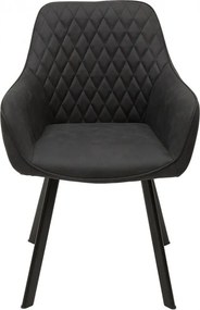 Set de 2 scaune Palermo, antracit A-39342 VC