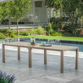 Masă dublă de grădină din plastic Julie, pentru cappuccino