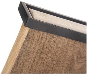 Tavă de servit de servire din lemn 22x31 cm Mango – Orion