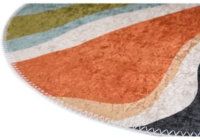 Covor lavabil rotund ø 120 cm Colors of Joy – Vitaus