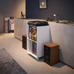 Etajeră pe roți albă din metal 40x73x38 cm Tower – YAMAZAKI