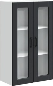 vidaXL Dulap de bucătărie cu raft Negru 60 x 31 x 100 cm Lemn compozit