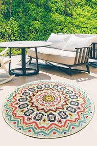 Covor, Mandala Balkon, Multicolor
