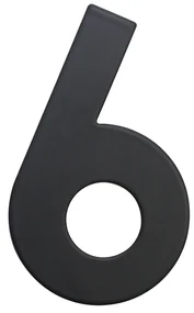 Numărul casei 6", RN.75L, negru"