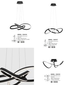 Plafoniera LED design modern AMARA
