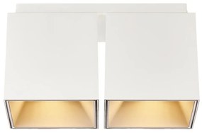 Corp aplicat cu 2 spoturi design modern ETHAN alb