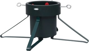 vidaXL Suport brad de Crăciun, negru, 46x46x19 cm