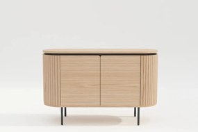 Comoda cu furnir de stejar ATELIER 120cm