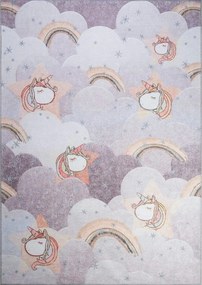 Covor MINOR CHENILLE, 75x150 cm, forma dreptunghiulara, poliester, mul