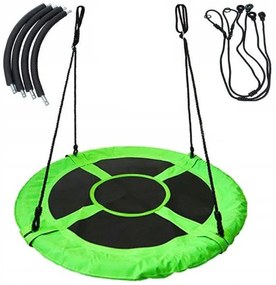 Cerc balansoar de gradina SKYNEST 100 cm, verde