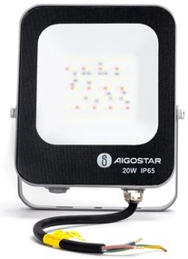 Proiector LED RGBW Aigostar MESH LED/20W/230V 6500K IP65 + telecomandă