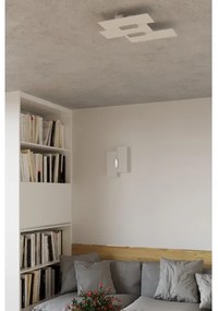 Aplică perete FABIANO 2xE27/60W/230V alb/crom