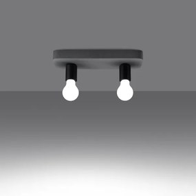 Spot Sollux SL.1157 TAVO 2xE27/15W/230V beton