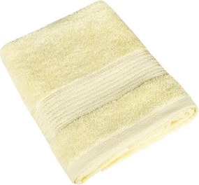 Prosop Kamilka dungă galben deschis, 50 x 100 cm