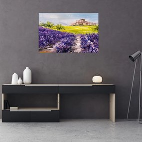 Tablou - Provence, Franța, pictură în ulei (90x60 cm)