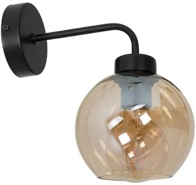 SOFIA - Sticlă de schimb universală E27, Ø 20 cm, bej fumuriu