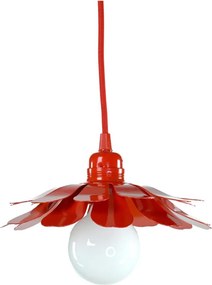 Bohemia-Design - Lustru suspendat pe cablu 1xE27/60W/230V roșu