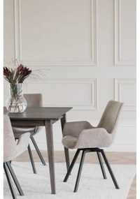 Set de scaune de sufragerie bej 2 buc. tapițat Norwell – Rowico