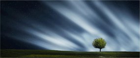 Tablou -Aurora boreală (120x50 cm)