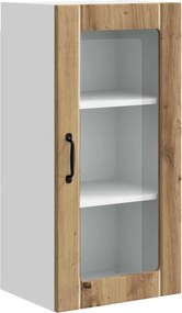 vidaXL Dulap de bucătărie cu raft Stejar Artizanal 40 x 31 x 80 cm