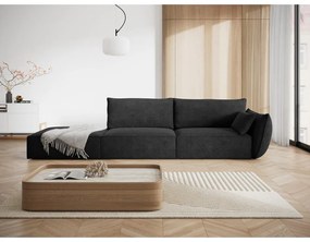 Șezlong gri închis (cu colț pe partea dreaptă) Vanda – Mazzini Sofas