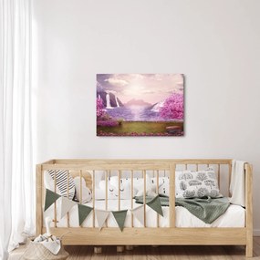 Tablou cu lac (70x50 cm)