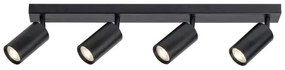 Spot de tavan SOLO 4xGU10/25W/230V negru Rabalux 2086